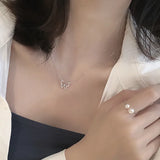 Noble Women 925 Sterling Silver Pendant Necklaces Chain Jewelry Gift