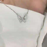 Noble Women 925 Sterling Silver Pendant Necklaces Chain Jewelry Gift