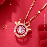 925 Sterling Silver Noble Women Necklaces Pendant Chain Jewelry Gift