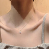 Noble Women 925 Sterling Silver Pendant Necklace Chain Accessory Gift