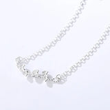 Noble Women 925 Sterling Silver Pendant Necklaces Chain Jewelry