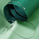 Noble Women Pure 925 Sterling Silver Necklaces Pendant Chain Jewelry