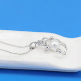 Silver 925 Necklace Freshwater Pearl Choker