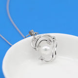 Silver 925 Necklace Freshwater Pearl Choker
