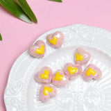 Heart-shaped Acrylic Beads Jewelry Making DIY Bracelet Necklace