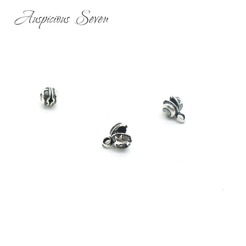 925 Silver Node Closure Accessory for Islamic Prayer Tesbih