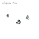 925 Silver Node Closure Accessory for Islamic Prayer Tesbih