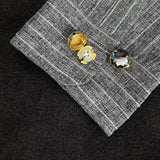 Rhinestone Cufflinks Snowflakes Crystal High-end Men's Business Dress Wedding