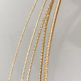 14K Filled Sparkle Wire Non-Tarnish Semi-Hard 1Meter