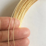 14K Filled Sparkle Wire Non-Tarnish Semi-Hard 1Meter