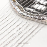 Titanium Steel O Chain Bead Square Chain Loose Chain DIY Bracelet Necklace