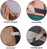 Nonvor Leather Craft Bookbinding Kit: Starter Tools, Thread, Needles, Scissors