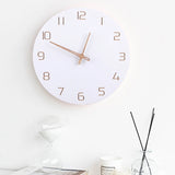 Nordic 3D Wooden Wall Clock Modern Home Decor Silent Kids Clock