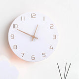 Nordic 3D Wooden Wall Clock Modern Home Decor Silent Kids Clock