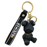 Nordic Bunny Doll Keychain Punk Rabbit Keyring Couple Key Chains Accessories