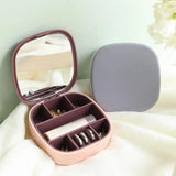 Nordic Contrast Jewelry Box Makeup Mirror 7 grids