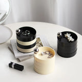 Nordic Fresh Style 4-layer Rotatable Storage Box Modern Minimalist Home Bedroom