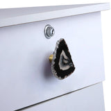 Agate Slice Drawer Knobs Cupboard Handles