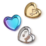 Colorful Metal Heart Shaped Jewelry Storage Tray