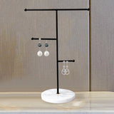 3 Tier Nordic Jewelry Necklace Organizer Display Rack