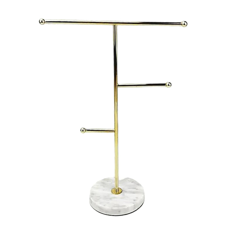 3 Tier Nordic Jewelry Necklace Organizer Display Rack