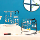 Nordic Hooks Jewelry Display Rack Dressing Table Ring Watch Storage Shelf
