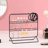 Nordic Hooks Jewelry Display Rack Dressing Table Ring Watch Storage Shelf