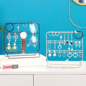 Nordic Hooks Jewelry Display Rack Dressing Table Ring Watch Storage Shelf