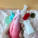 Abstract Human Body Candle Wax Epoxy Resin Mold Silicone Mould DIY