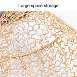 Nordic Style Metal Jewelry Display Rack Earring Necklace Organizer