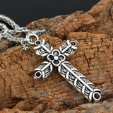 Nordic Viking Athelstan's Cross Ragnar Amulet Necklace
