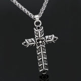 Nordic Viking Athelstan's Cross Ragnar Amulet Necklace