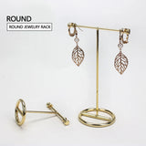 Nordic Metal Earring Storage Rack Display Stand Jewelry Storage Box