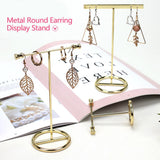 Nordic Metal Earring Storage Rack Display Stand Jewelry Storage Box