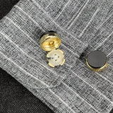 Men's Business Banquet Round Cufflinks for Suits
