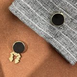 Men's Business Banquet Round Cufflinks for Suits