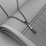 Stainless Steel Necklace Men Goth O Chain Pendant Long Necklace Women