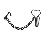 Stainless Steel Double Nose Chain Piercing