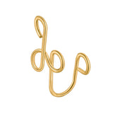 Stainless Steel Non-Piercing Nose Ring Cuffs