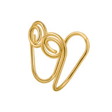 Stainless Steel Non-Piercing Nose Ring Cuffs