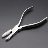 Jewelry Repair Nose Plier Tool Bracelet Forming Spring Bending Ring Plier