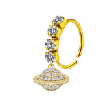 Heart Nose Ring Hoop for Women Stainless Steel Body Jewelry