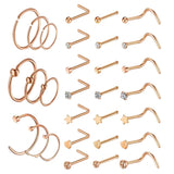 Nose Rings Set Piercing Charms Septum Jewelry Gift