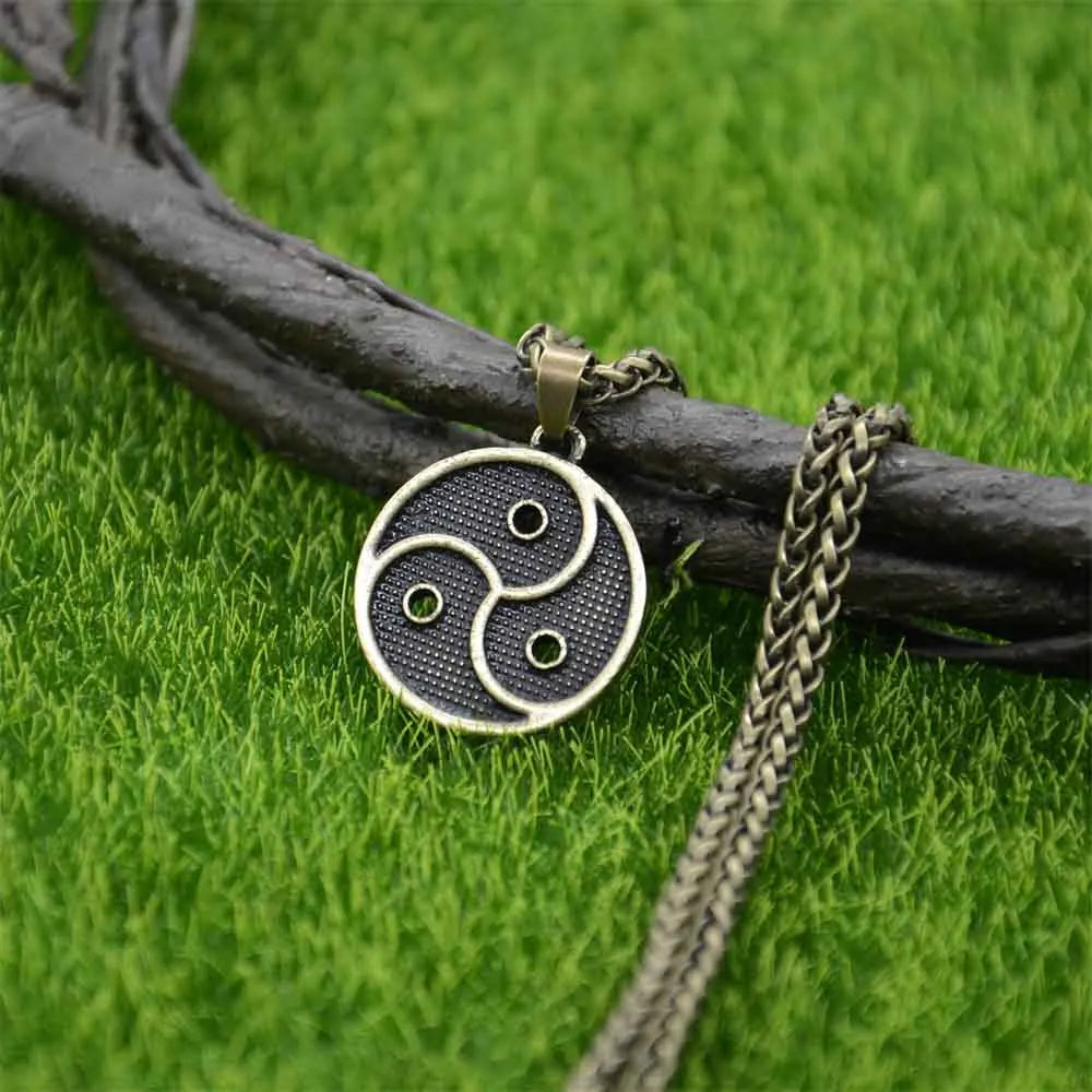BDSM Symbol Pendant Vintage Necklace Men Women Casual Party Accessories