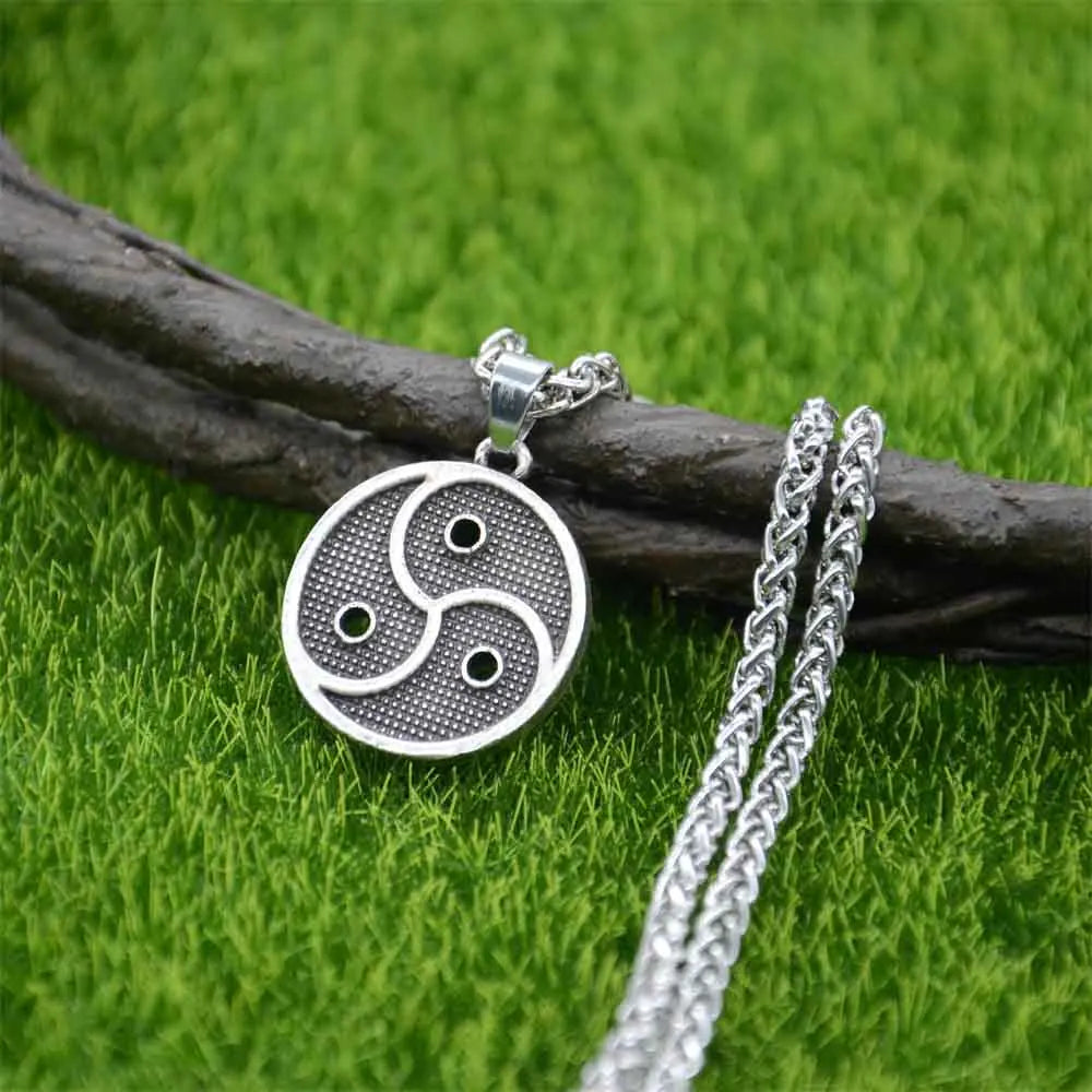 BDSM Symbol Pendant Vintage Necklace Men Women Casual Party Accessories