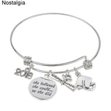 Graduation Cap Charm Bangle Graduation Gift