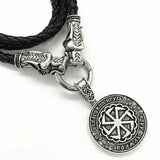 Slavic Kolovrat Pendant Amulet Wheel Wicca Pagan Talisman