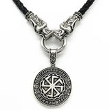 Slavic Kolovrat Pendant Amulet Wheel Wicca Pagan Talisman