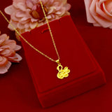 Not Fade 14k Charm Pendant Antique Jewelry for Women Girls