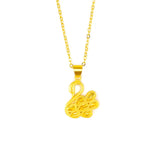 Not Fade 14k Charm Pendant Antique Jewelry for Women Girls
